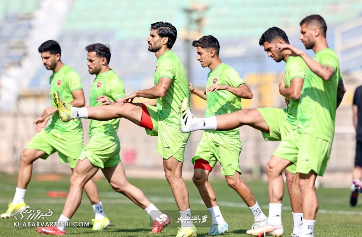تمرین پرسپولیس