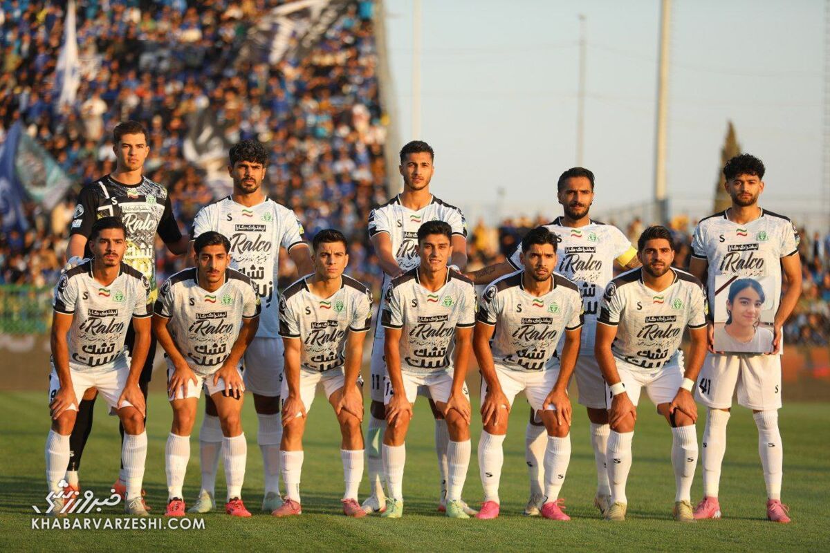 عکس تیمی آلومینیوم مقابل استقلال