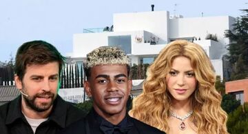 لامین یامال در خانه شکیرا و پیکه +عکس