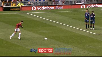 ویدیو| ۲۲ سال پیش در چنین روزی؛ اولین گل رونالدو با پیراهن منچستریونایتد