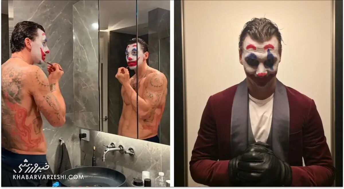 زلاتان ایبراهیموویچ در نقش جوکر