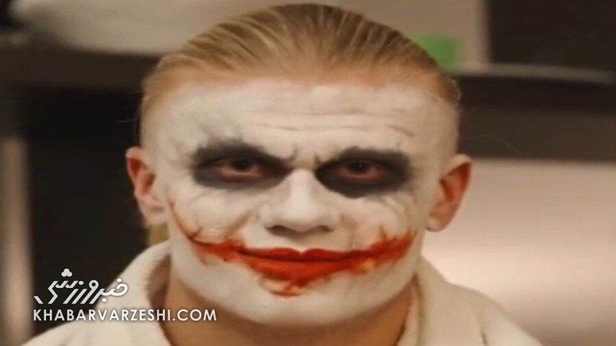 ویدیو| ستاره سیتی با گریم جوکر در خیابان‌های منچستر