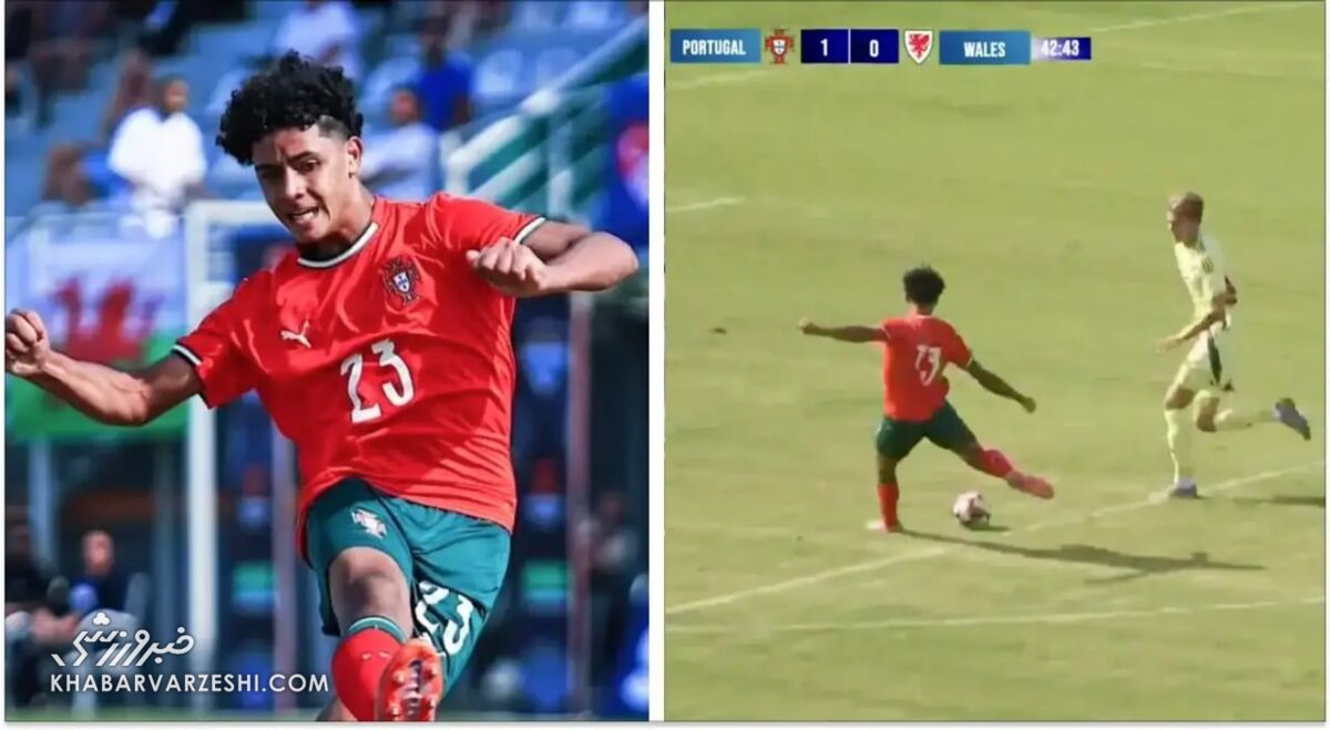 ویدیو| اولین گل ملی کریستیانو جونیور!