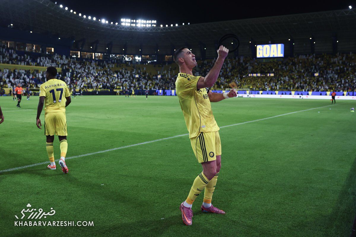 ویدیو| دبل گلزنی رونالدو؛ صدرنشینی النصر در دقیقه ۱۴+۹۰
