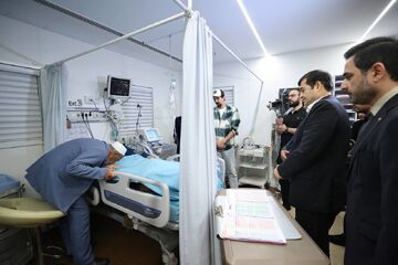 ویدیو| خبر تلخ از بیمارستان؛ ضربان قلب صابر کاظمی پایین آمد!