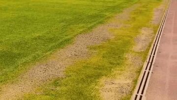 ویدیو| وضعیت بسیار بد چمن ورزشگاه یادگار امام در آستانه بازی با الشرطه