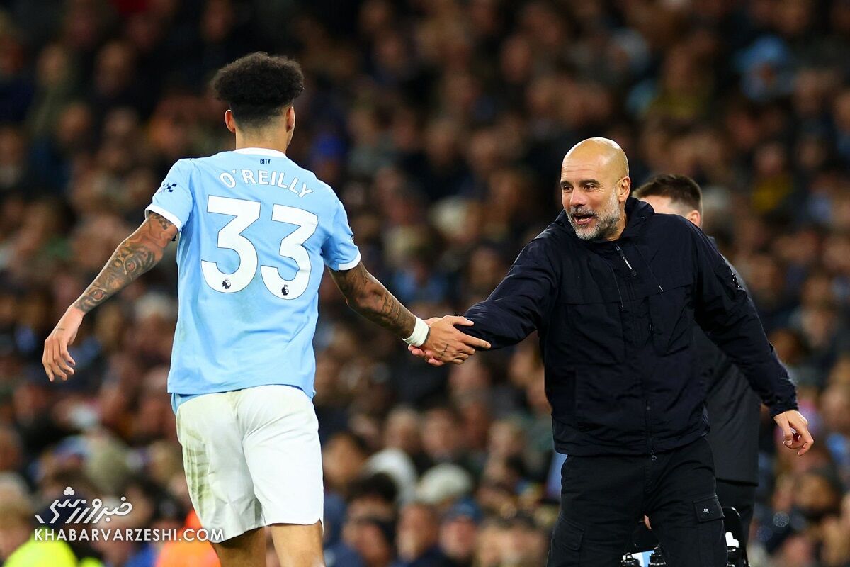 ویدیو| واکنش جالب پپ به گلزنی بازیکن جوانش