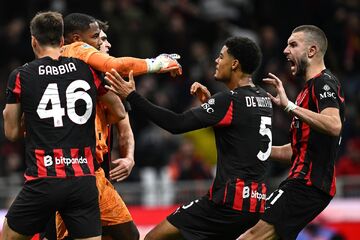 میلان ۱ - رم ۰/ بزرگ‌ترین بازی هفته به سود شیاطین شهر مُد