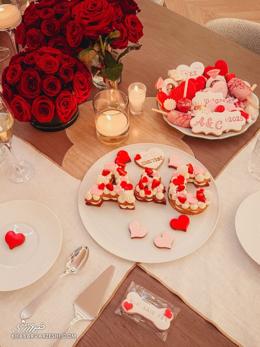 تدارکات ویژه مراسم خواستگاری شارل لکلر، راننده فرمول یک