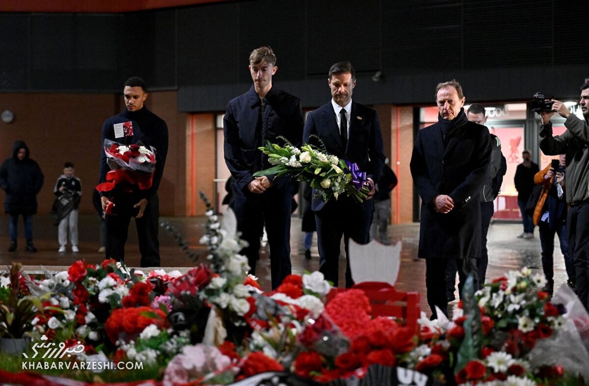 غلبه احساسات ناب به رقابت فوتبالی؛ آرنولد یاد ژوتا را زنده کرد +تصاویر