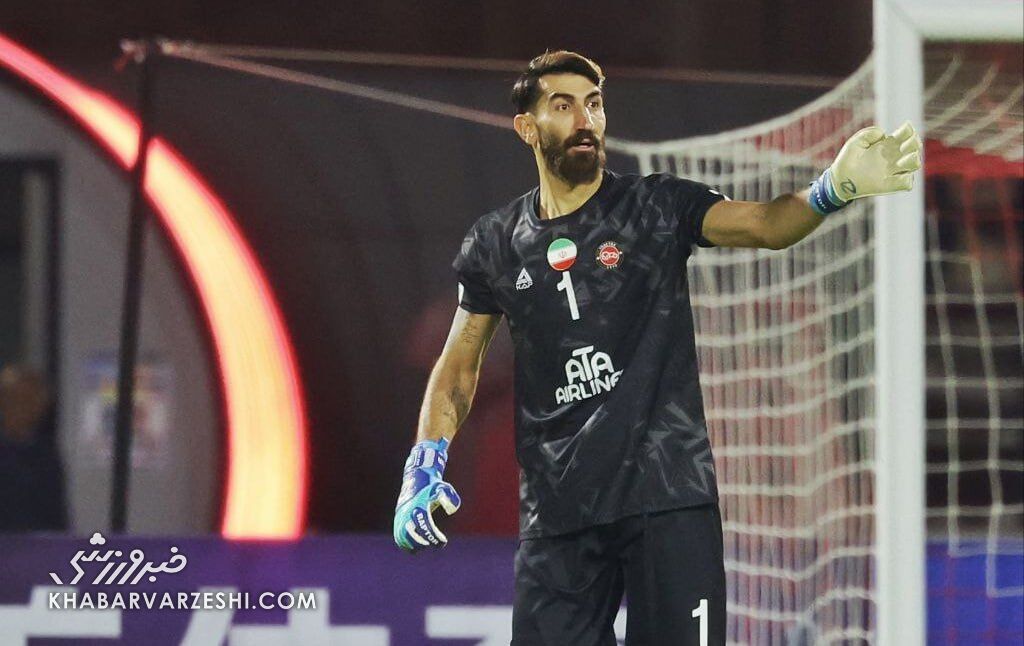 ویدیوی باشگاه تراکتور برای بیرانوند؛ دروازه‌بان بهترین بازیکن شد!