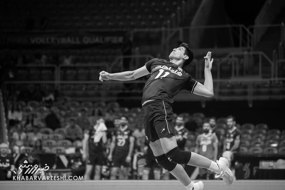 اشک و عزا در زادگاه صابر کاظمی/ روستای چهره شاخص والیبال ایران غرق در بهت و اندوه +عکس