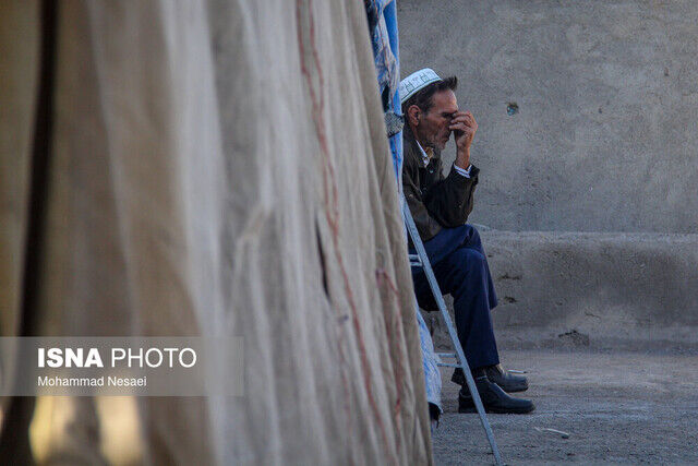 اشک و عزا در زادگاه صابر کاظمی/ روستای شاخص والیبال ایران غرق در بهت و اندوه +عکس