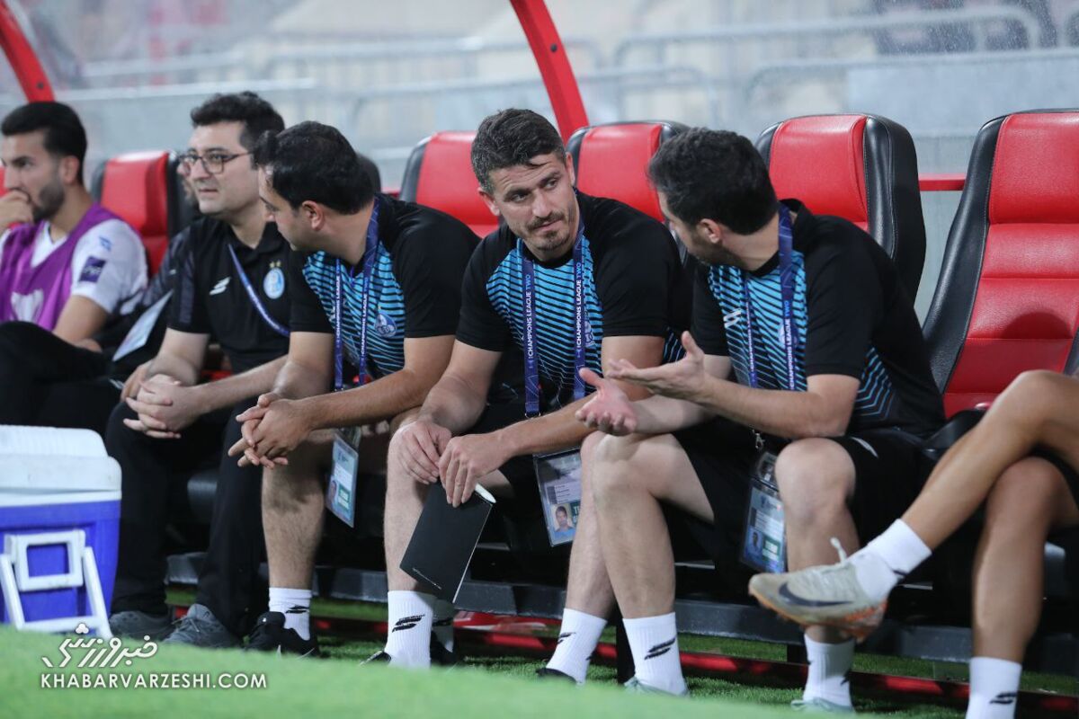 چهره محبوب استقلال روی نیمکت آسیایی/ واکنش ساپینتو به اولین حضور رسمی وریا غفوری +عکس