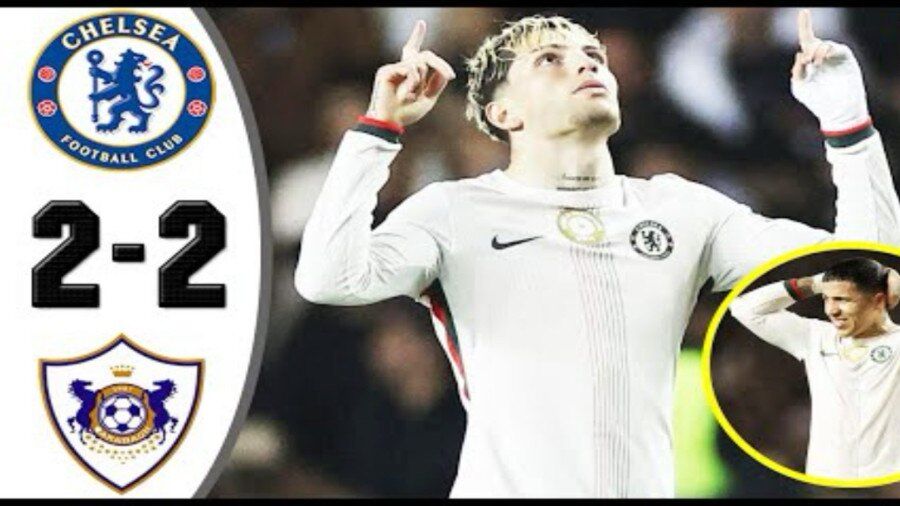 ویدیو| خلاصه بازی قره باغ ۲ – چلسی ۲ با گزارش انگلیسی/ شگفتی در آذربایجان!