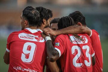 ویدیو| گل اول پرسپولیس به استقلال خوزستان توسط سروش رفیعی