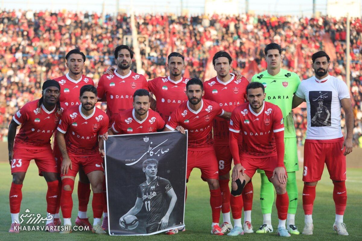عکس تیمی پرسپولیس؛ پرسپولیس - استقلال خوزستان