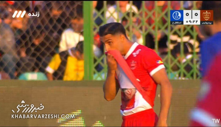 افشای شادی گل علیپور مقابل استقلالی‌ها/ مهاجم پرسپولیس اینجا شکار شد! +عکس