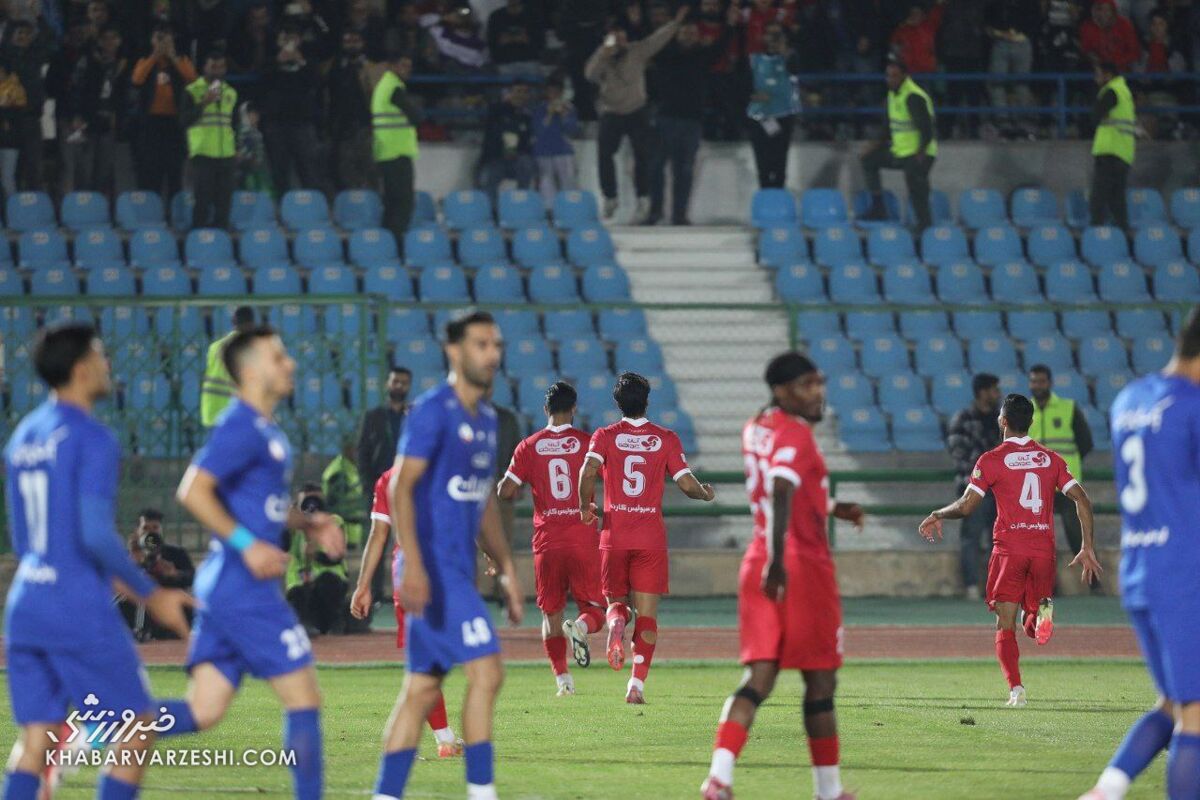 شادی گل محمدحسین کنعانی‌زادگان؛ پرسپولیس - استقلال خوزستان