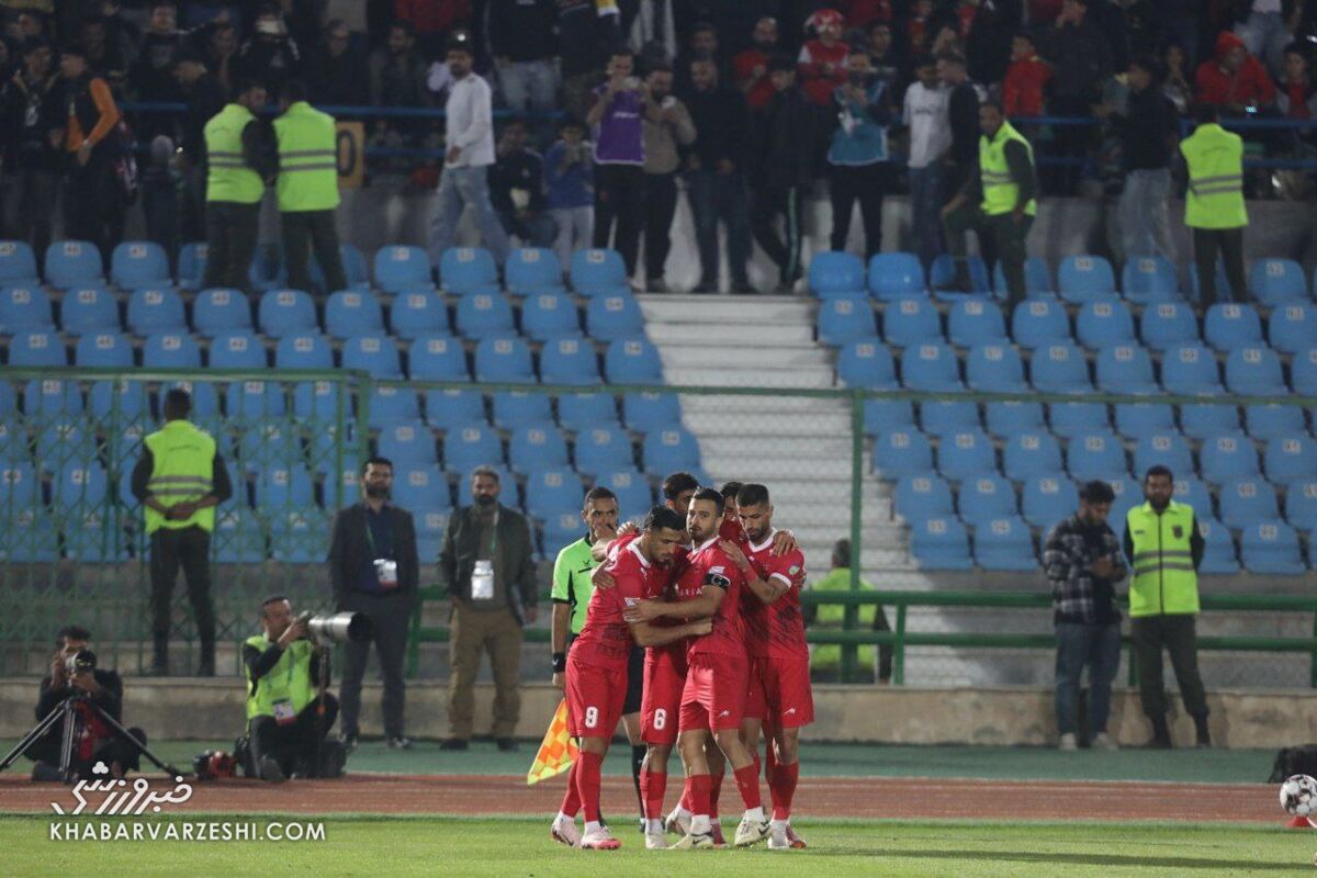 شادی گل محمدحسین کنعانی‌زادگان؛ پرسپولیس - استقلال خوزستان