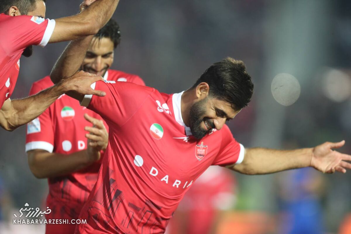 شادی گل محمدحسین کنعانی‌زادگان؛ پرسپولیس - استقلال خوزستان