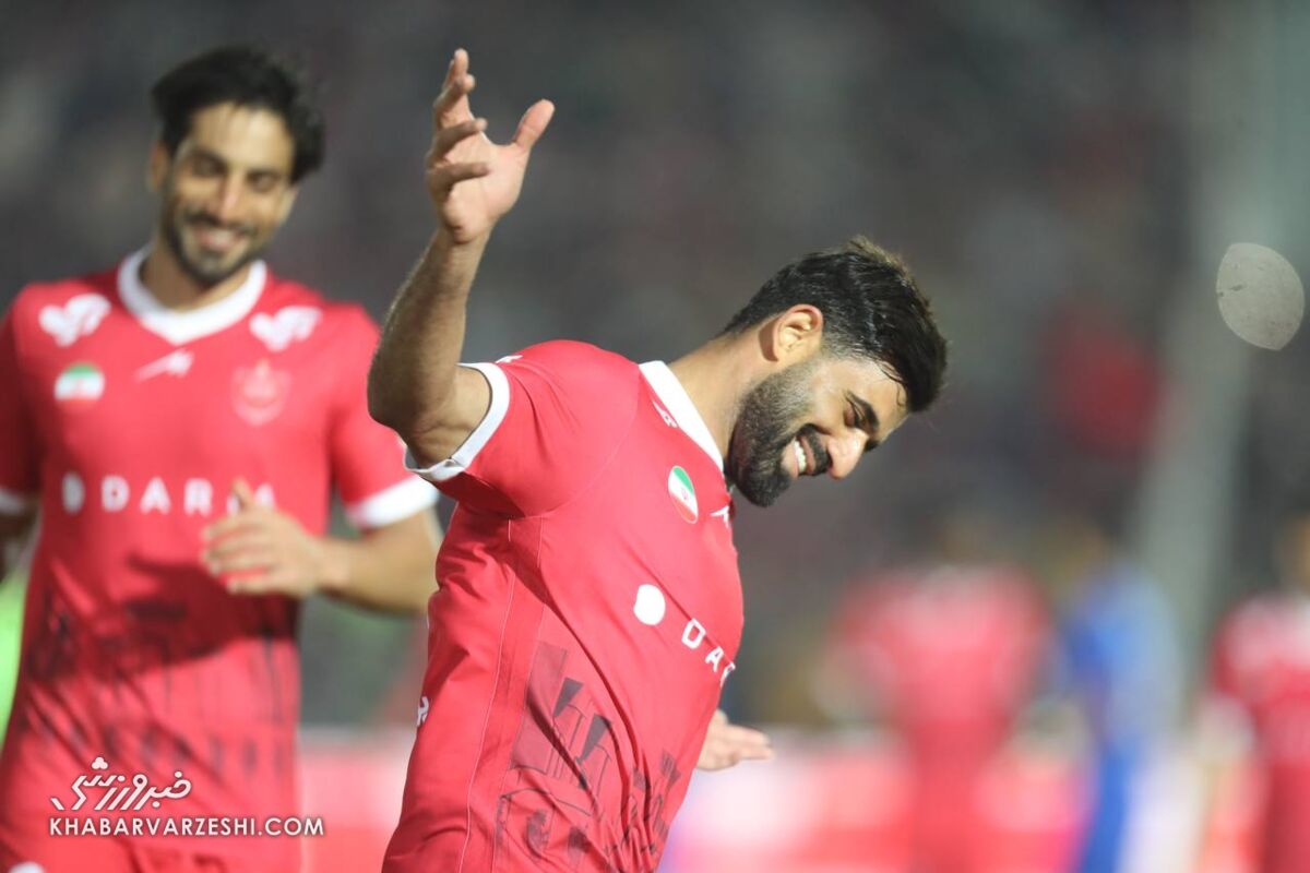 شادی گل محمدحسین کنعانی‌زادگان؛ پرسپولیس - استقلال خوزستان