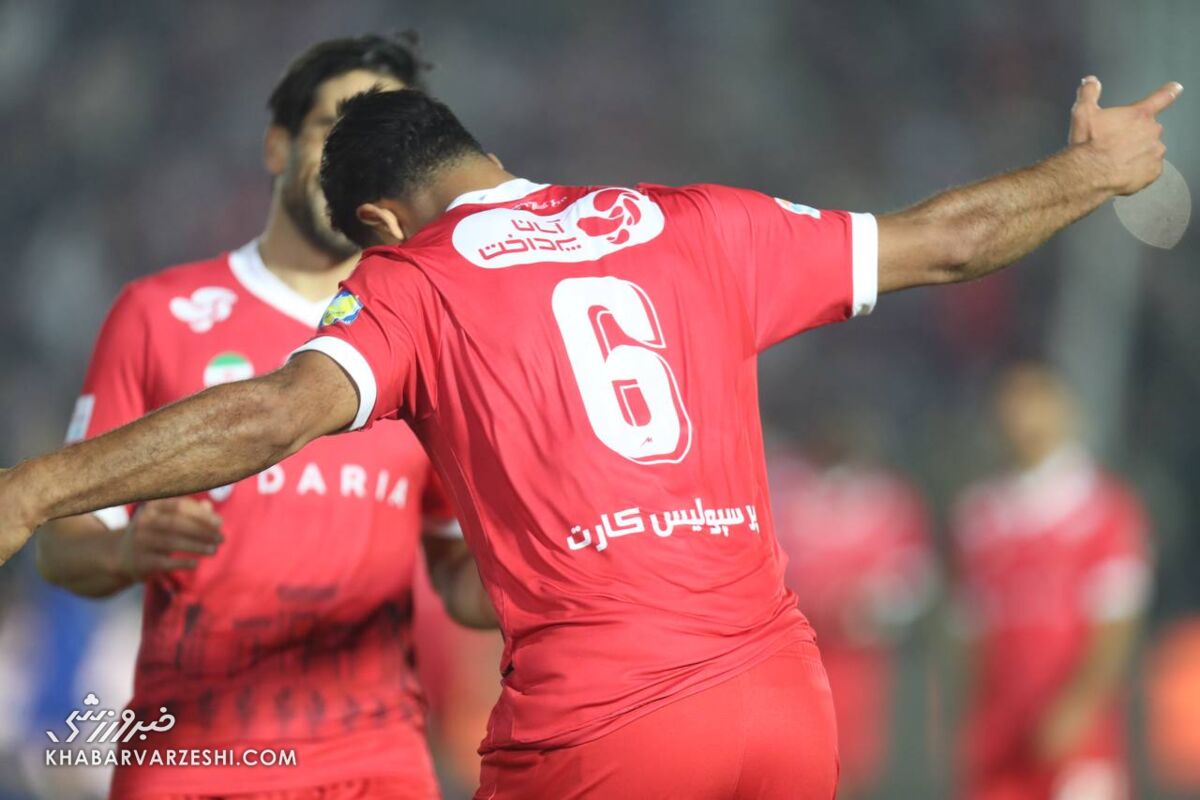 شادی گل محمدحسین کنعانی‌زادگان؛ پرسپولیس - استقلال خوزستان