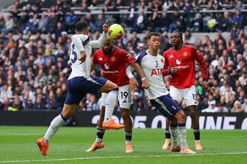 تاتنهام ۲ - منچستریونایتد ۲/ کامبک زنبق‌های سفید به شیاطین سرخ در فرگی تایم پرپر شد!