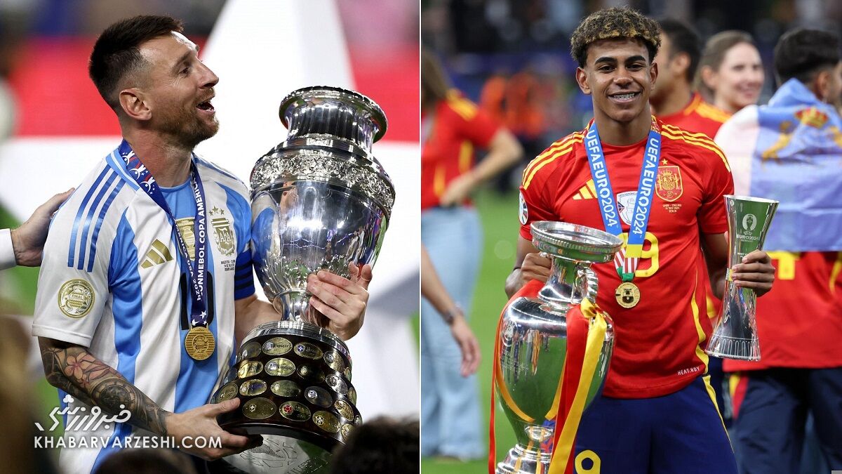 تعیین میزبان و تا یه فینالیسیما بین اسپانیا و آرژانتین/ جنگ مسی و یامال در آسیا