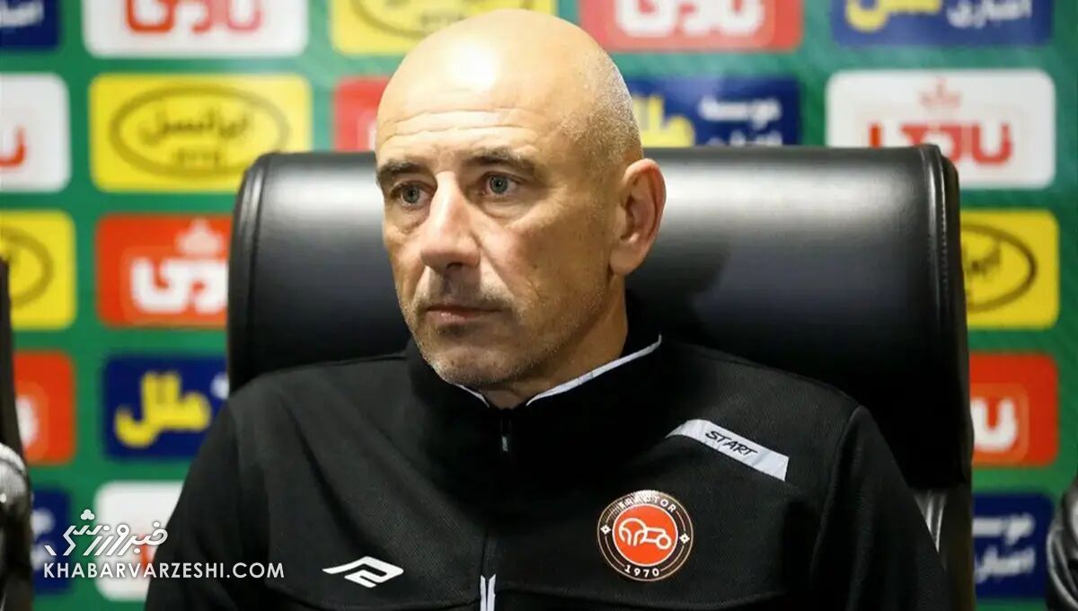 اعتراف جانشین اسکوچیچ پس از شکست بدموقع تراکتور