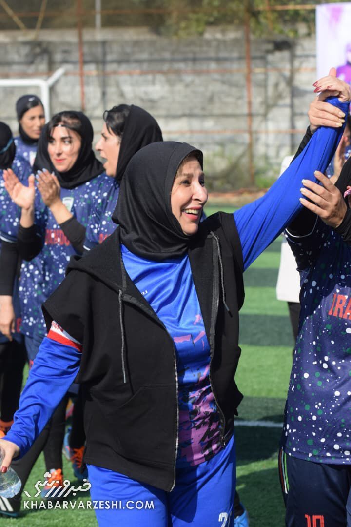 مرجانه گلچین و رفقا ستاره‌های جدید فوتبال زنان +تصاویر