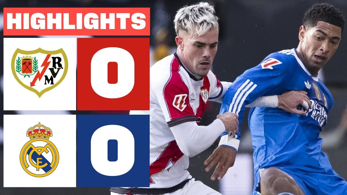 ویدیو| خلاصه بازی رایووایکانو ۰ – رئال‌مادرید ۰/ تساوی بارسا خوشحال‌کن!