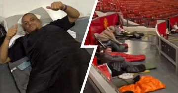 ویدیو| درهای ورزشگاه برای بی خانمان‌ها در فصل سرما باز شد؛ حرکت زیبای باشگاه لیگ برتری