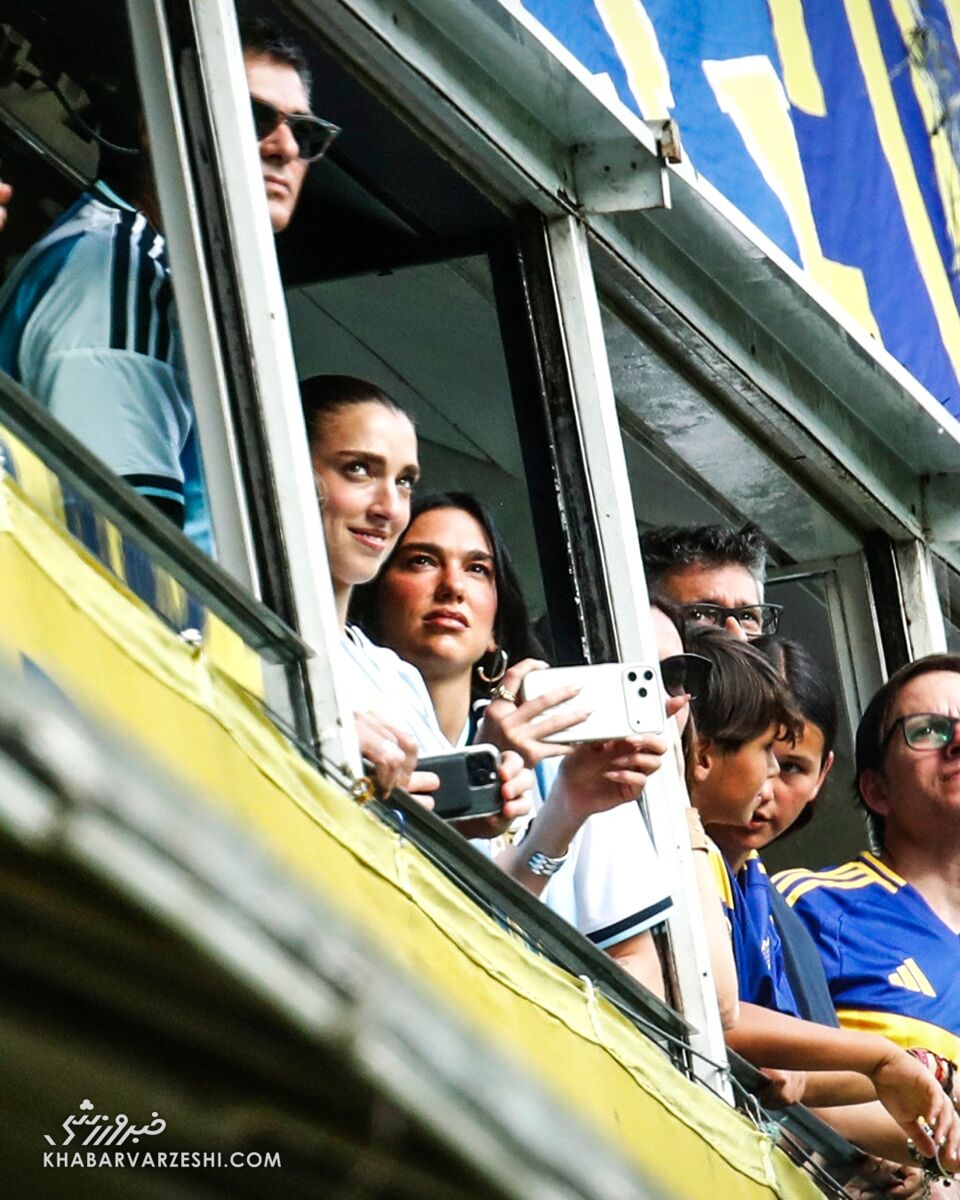 دوا لیپا تماشاگر ویژه سوپرکلاسیکو