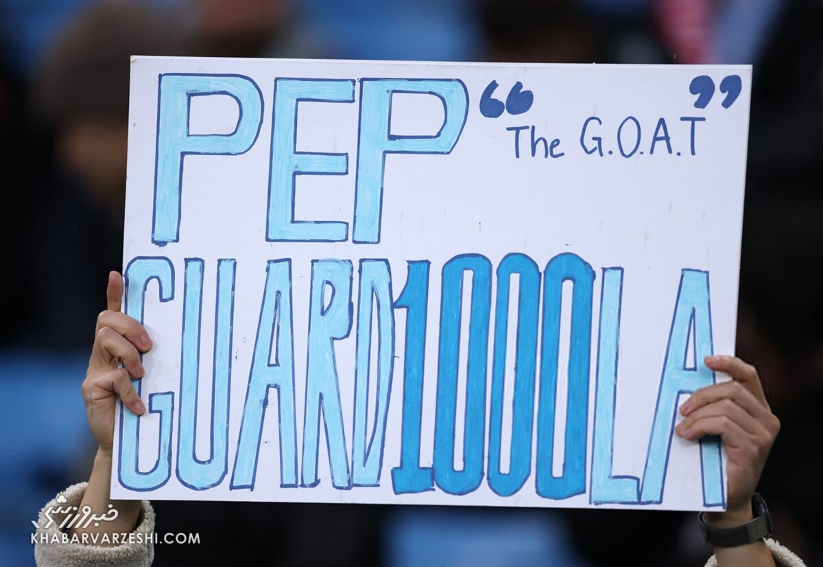 پپ گواردیولا به رکورد 1000 مسابقه رسید