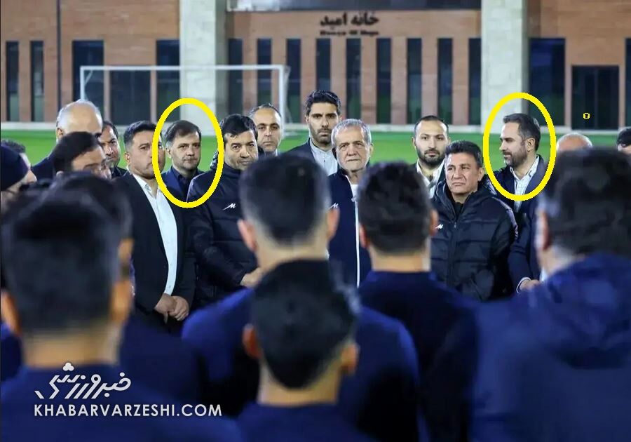 دیدار پزشکیان از تیم ملی