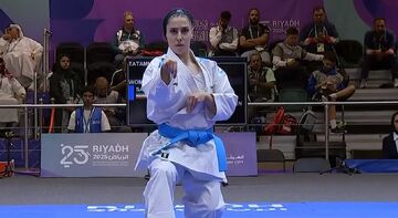 ویدیو| کاتای انفرادی فاطمه صادقی؛ دختر کاتاروی تهرانی طلا گرفت