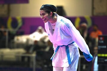 طلایی‌ترین درخشش کاراته بانوان؛ هفتمین مدال زرین ایران به نام آتوسا گلشادنژاد +ویدیو