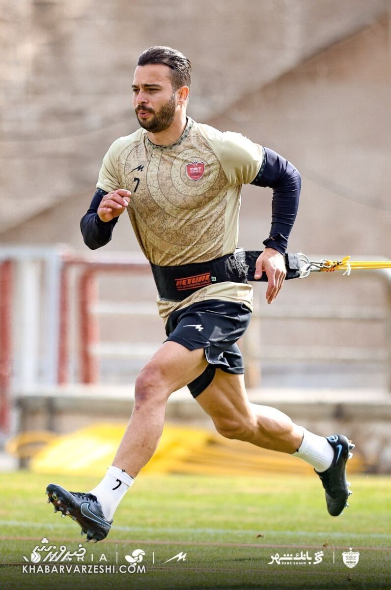 تمرین پرسپولیس سروش رفیعی