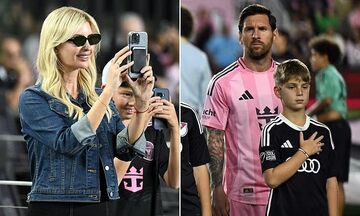 ویدیو| ایوانکا ترامپ و فرزندانش میهمان ویژه لیونل مسی!