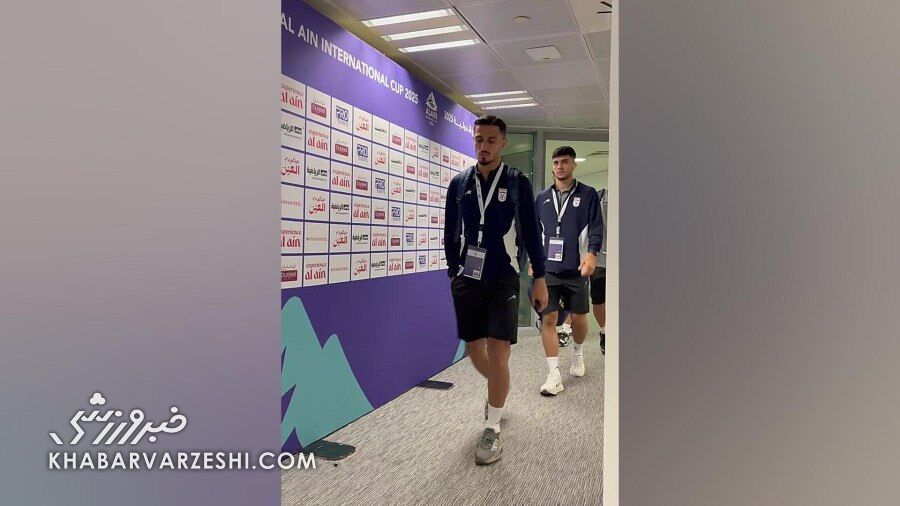 ویدیو| بیرانوند و علیپور در میکسدزون ورزشگاه هزاع بن زاید