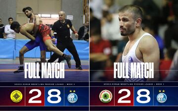 صعود مقتدرانه تیم کشتی فرنگی استقلال به مرحله پایانی لیگ برتر