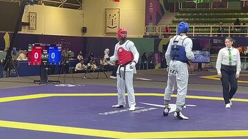 ویدیو| نایب قهرمان کاراته المپیک پاریس در بازی‌های ریاض تکواندوکار شد!