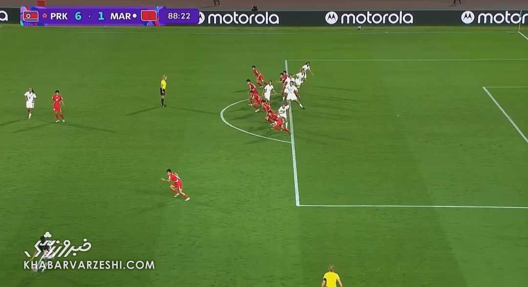 ویدیو| گاف هماهنگ زنان کره‌ای همه را غافل‌گیر کرد!