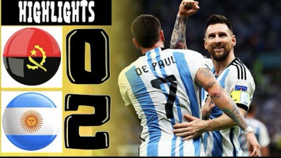 ویدیو| خلاصه بازی آنگولا ۰ – آرژانتین ۲/ مسی پاس داد، لائوتارو زد و برعکس!