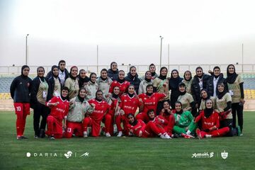 کولاک سه امتیازی پرسپولیس/ آتش بازی ارتش سرخ زنان با گلباران رقیب