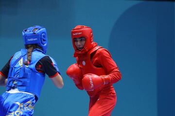 سهیلا منصوریان طلایی شد/ قهرمانی ستاره ووشوی ایران با مدال خوشرنگ +ویدیو