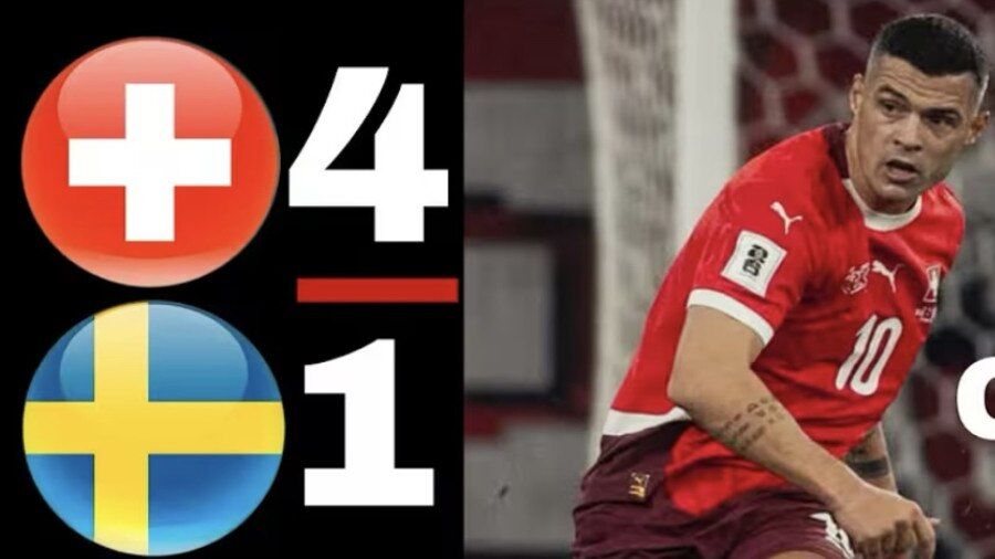 ویدیو| خلاصه بازی سوئیس ۴ – سوئد ۱ با گزارش انگلیسی/ ناکامی مطلق سوئد ادامه دارد