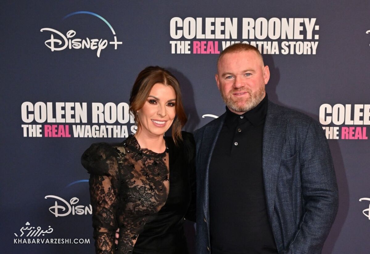 وین رونی و همسرش کولین رونی