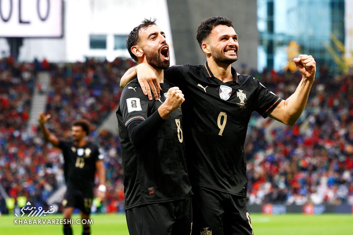 رونالدو تماشاگر بمباران پرتغال/ صعود خوفناک پرتغال به جام جهانی